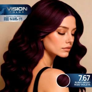 7.67 Rubio Medio Rojo Violeta X 60ml