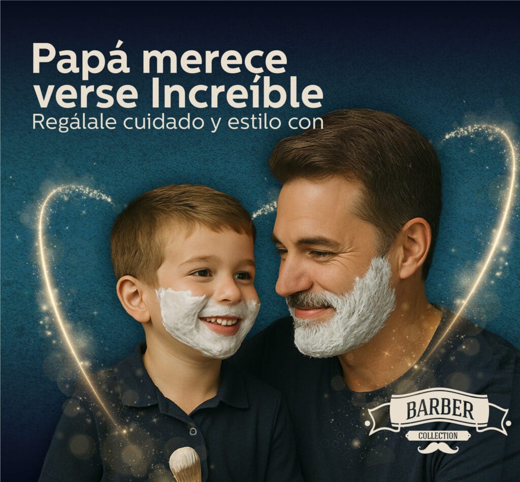 Banner Barber Papá Merece Verse Increible Junio 2025 Movil