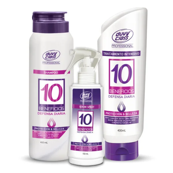 Kit 10 Beneficios para el Cabello - Hidratación y Protección Total