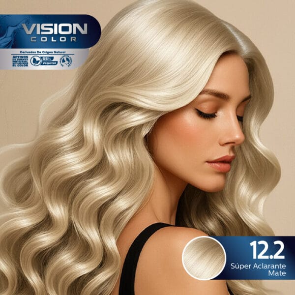 TINTES VISION COLOR TONOS MATE 12.2 SUPER ACLARANTE MATE