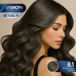 TINTES VISION COLOR NATURAL CENIZA 8.1 RUBIO CLARO CENIZA