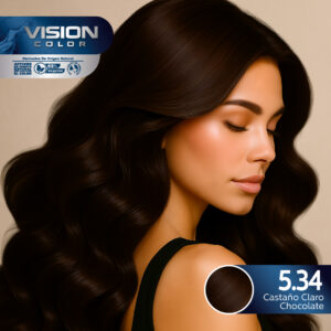 TINTES VISION COLOR CHOCOLATE 5.34 CASTAÑO CLARO CHOCOLATE