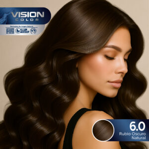 TINTES VISION COLOR NATURAL 6.0 RUBIO OSCURO NATURAL.