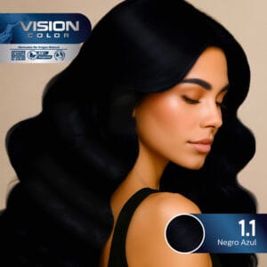 TINTES VISION COLOR TONOS CENIZAS E IRISADOS 1.1 NEGRO AZUL