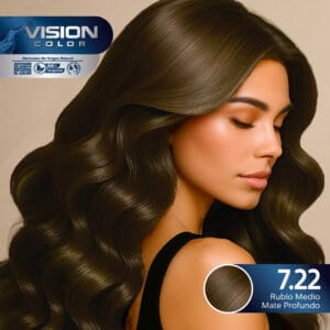 TINTES VISION COLOR TONOS MATE 7.22 RUBIO MEDIO MATE PROFUNDO