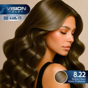 TINTES VISION COLOR TONOS MATE 8.22 RUBIO CLARO MATE PROFUNDO