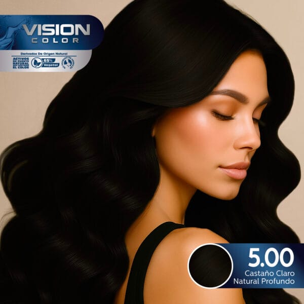TINTES VISION COLOR TONOS NATURALES 5.00 CASTAÑO CLARO NATURAL PROFUNDO
