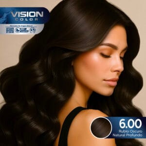 TINTES VISION COLOR TONOS NATURALES 6.00 RUBIO OSCURO NATURAL PROFUNDO