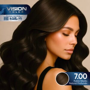 TINTES VISION COLOR TONOS NATURALES 7.00 RUBIO MEDIANO NATURAL PROFUNDO
