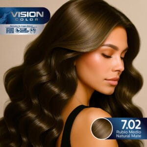 TINTES VISION COLOR TONOS NATURALES 7.02 RUBIO MEDIO NATURAL MATE