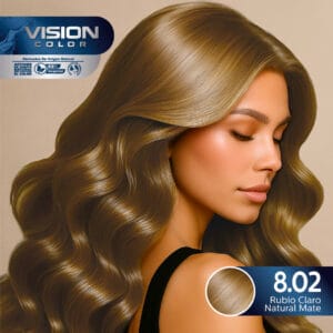 TINTES VISION COLOR TONOS NATURALES 8.02 RUBIO CLARO NATURAL MATE